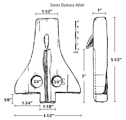 Santa Barbara Atlatl