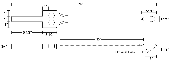 Tarascan (Mexican) Atlatl