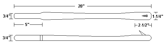 Daryl's Modified University of Missouri Atlatl