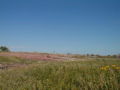 Exploring the petroglyphs